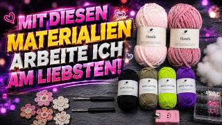 Meine Lieblingsmaterialien zum HĂ€keln đ§¶ Wolle, HĂ€kelnadeln & Zubehör fĂŒr Amigurumis