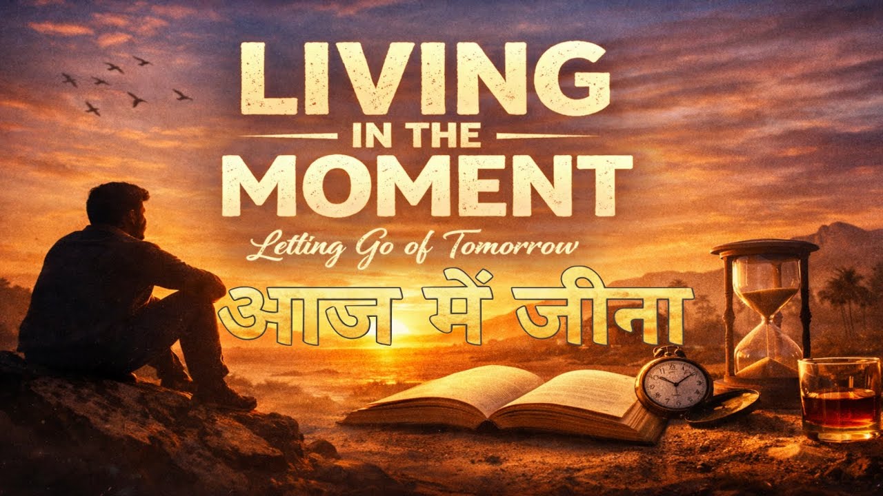 LIVING IN THE MOMENT | आज में जीना | A Philosophical Hindi Song | Soulful Indie Music