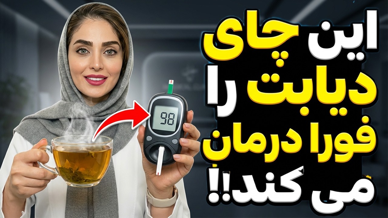 پایین آوردن قند خون در ۱۰ دقیقه! با ۳ دمنوشی که پزشکان به شما نمی‌گویند