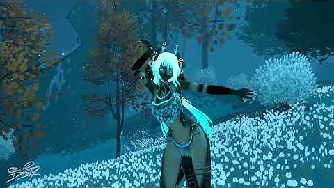 A Dance in the Forest | VRChat Dance | VR Full Body Tracking | "Running with the Wolves" by Aurora