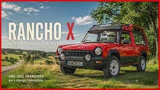 Le Talbot Matra Rancho X était en avance sur son temps.