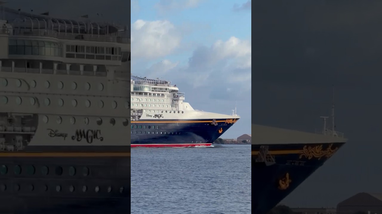 San Diego Cruise Ship Departure | Disney Magic