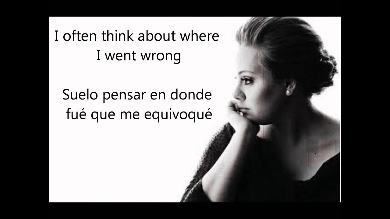 Adele Don T You Remember Subtitulos En Ingles Y Espanol Youtube