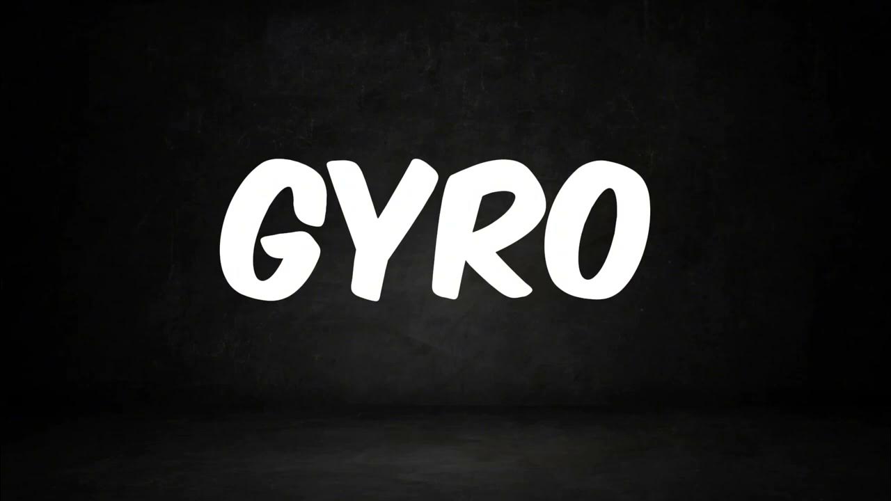 How to Pronounce Gyro englishpronunciation englishpronunciation 
