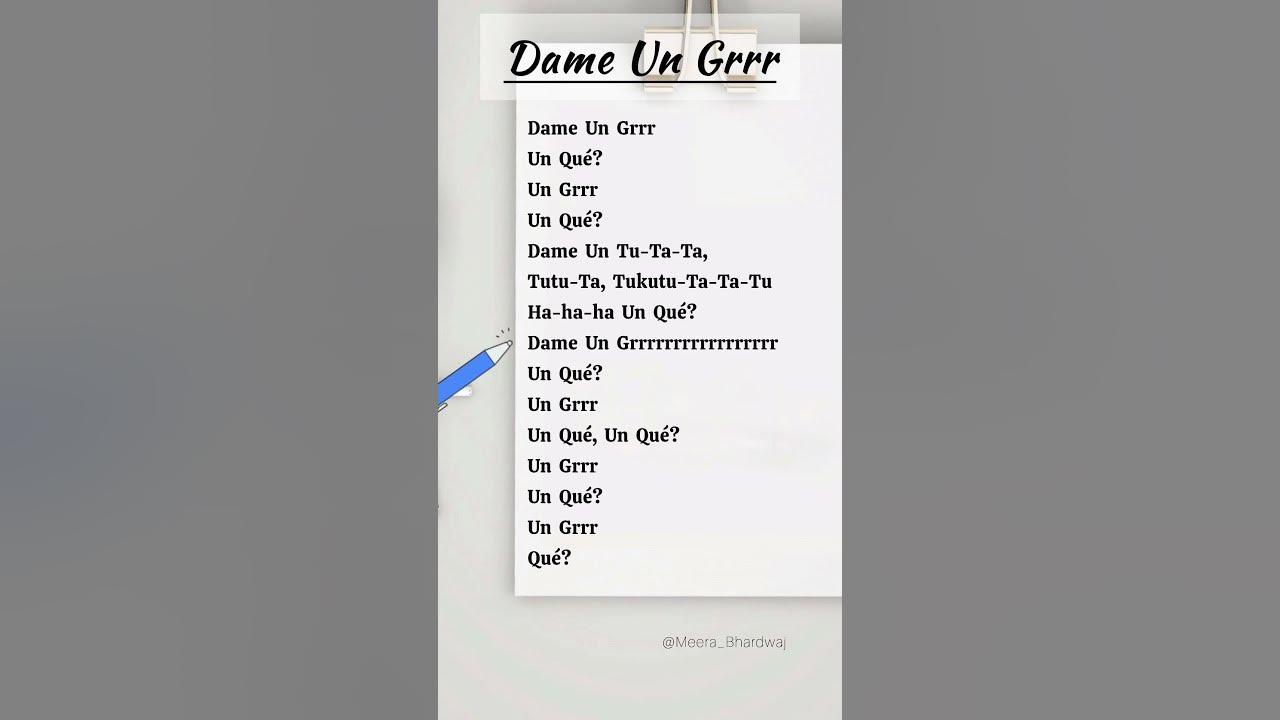 GRRR - Lyrics (Dame Un Grrr, Fantomel and Kate Linn) #songlyrics