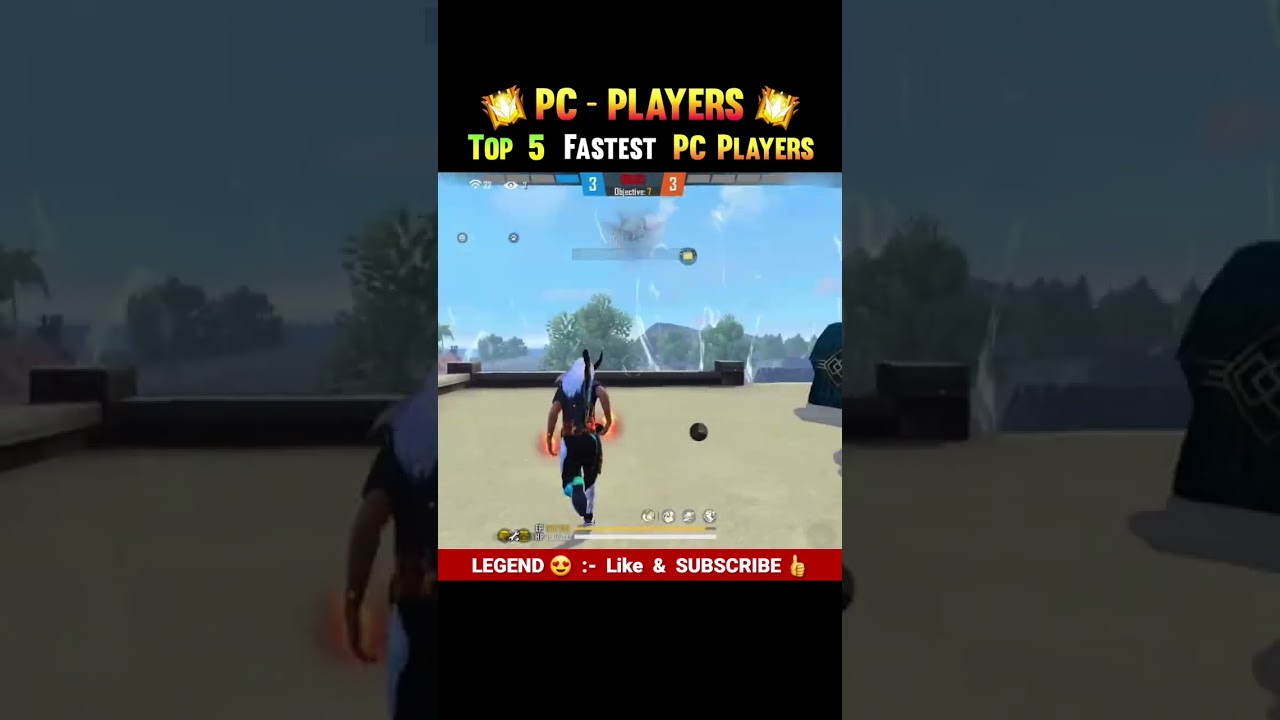 Top 5 Fastest PC Players Playing Like Hackers 😱 || Free Fire