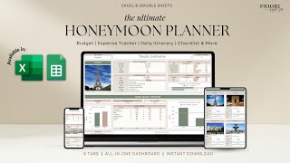 Honeymoon Travel Planner - Plan Your Travel - Track Your Budget & Expense - Packing & Check List screenshot 1