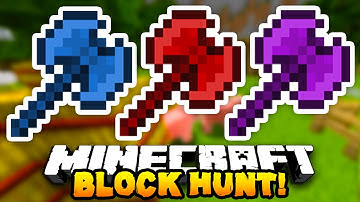 Minecraft BLOCK HUNT! "CHICKEN HACKER!" #8 w/ PrestonPlayz & Lachlan
