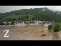 Hochwasserlage nach Starkregen auch in Rheinland-Pfalz angespannt