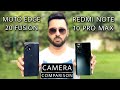 Motorola Edge 20 Fusion vs Redmi Note 10 Pro Max Camera Comparison|Moto Edge 20 Fusion Camera Review