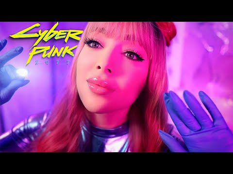 ASMR Cyberpunk Medical Examination 🧬 Fixing You, Repairing, Personal Attention, SCI-FI ASMR