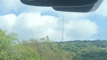 The Burritt Mountain Radio tower