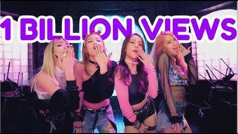 FASTEST KPOP MUSIC VIDEOS TO REACH 1 BILLION VIEWS