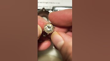 How To Remove A Gemstone From It’s Setting In Under 10 Seconds! #jewelry #gemology