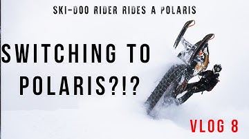 AM I SWITCHING TO POLARIS?? | Ski-Doo rider tries a Polaris Boost | Sled Wyo Vlog 8