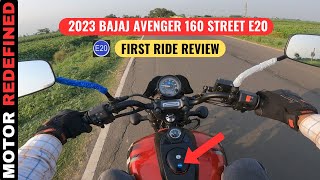2023 Bajaj Avenger 160 Street E20 OBD-2 BS6 Ride Review | On Road Price, Mileage, Features & Exhaust