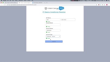 Conditional mapping in the Push action to Salesforce