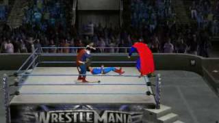 Wwe Smackdown Vs. Raw 2010 Superman Caw