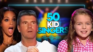 50 Kid Singers Who Wowed The Judges!