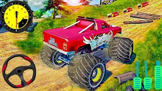 Monster Truck Offroad Stunt 3D - 4x4 Jeep Derby Mud and Rocks Driver Simulator - Android GamePlay screenshot 3