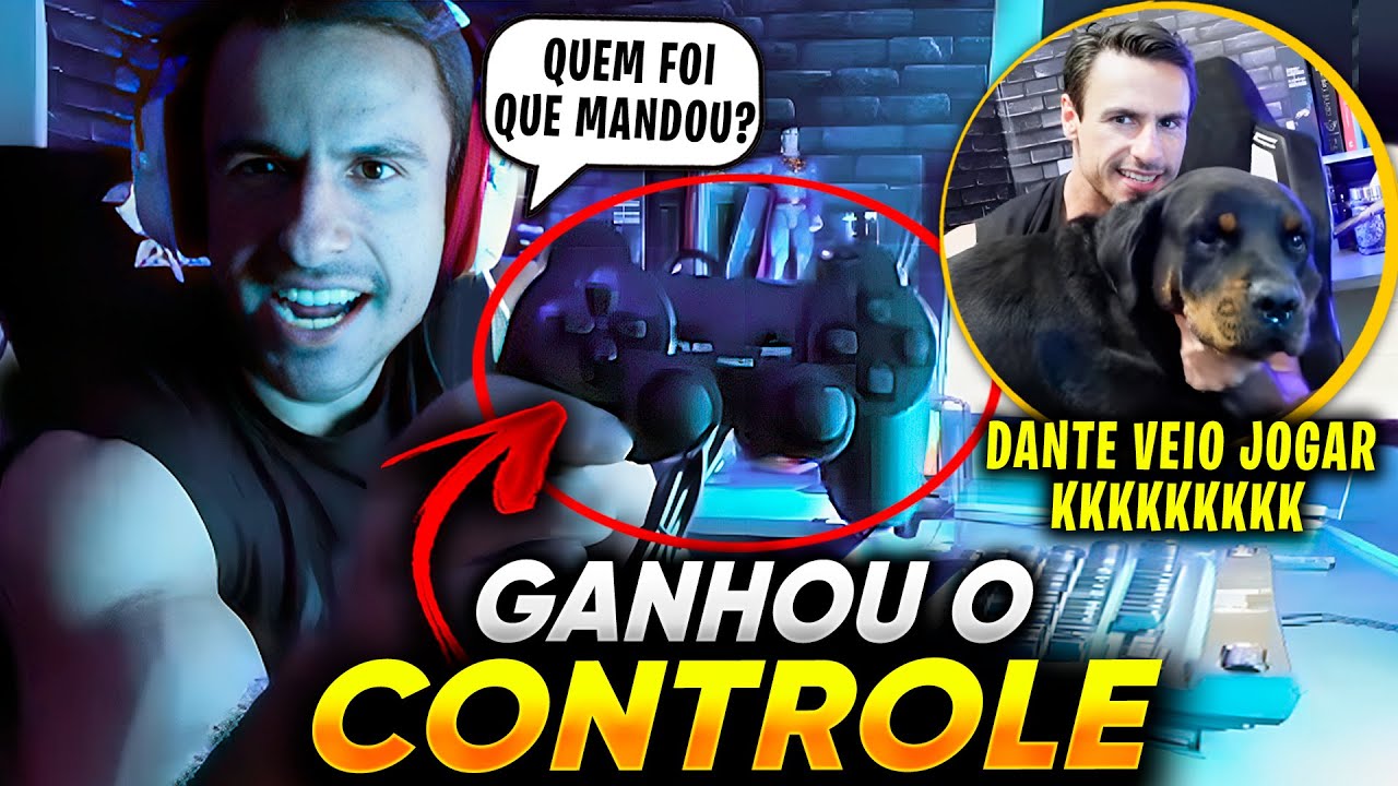 INSCRITO MANDOU UM CONTROLE pro SUPER XANDÃO e ELE NÃO SABIA COMO USAR KKKKKKKKKKKKKK