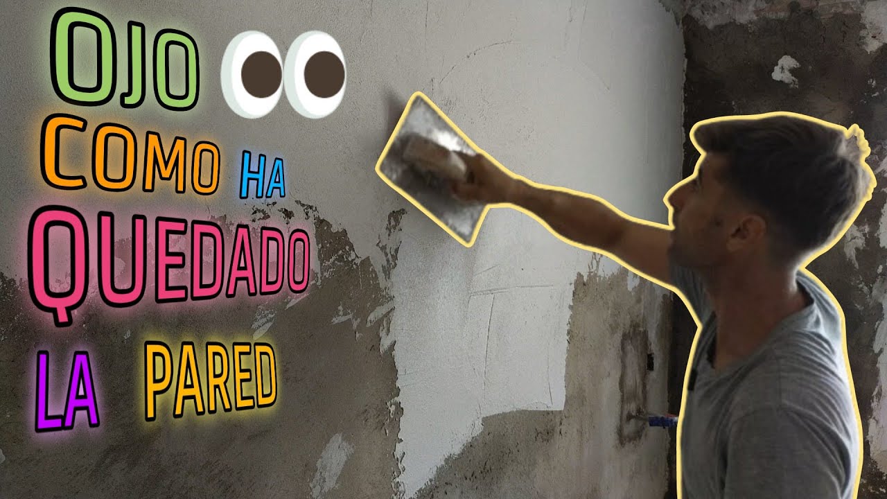 🔶Echar Yeso en una pared  SIN COMPLICARSE👉 👉SOLO PARA AMATEURS !!!