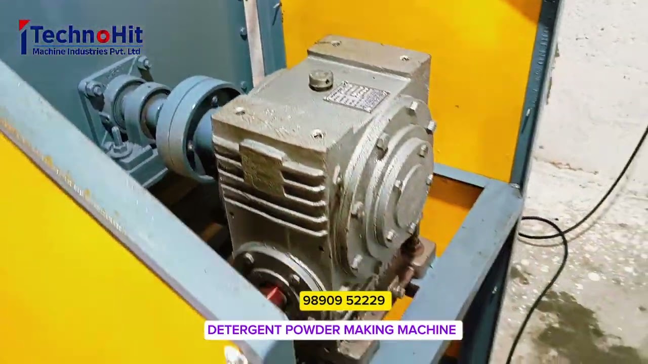डिटर्जेंट पाउडर बनाने की मशीन। Detergent powder making machine। washing powder 2026 