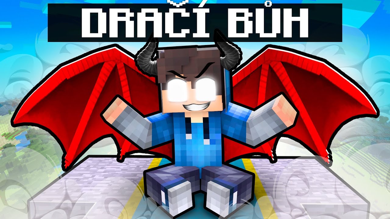 Stal se ze mě DRAČÍ BŮH v Minecraftu!