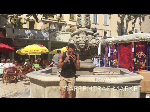 Carpentras Market is in France Day 5