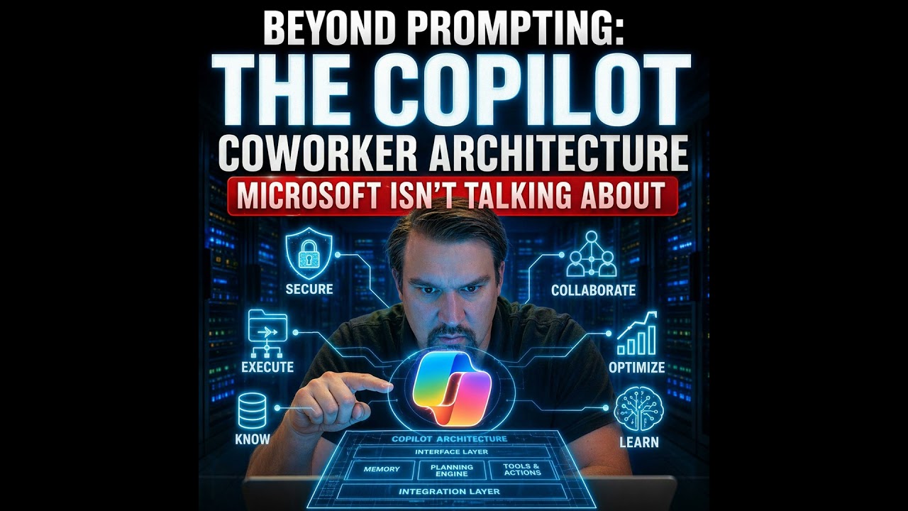 Beyond Prompting: The Copilot Coworker Architecture Microsoft Isn't Talking About
