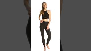 Beyond Yoga Knit Down High Waisted 7/8 Yoga Leggings | SwimOutlet.com