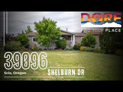 39096 Shelburn Dr, Scio, OR home video tour