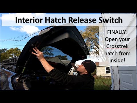 DIY Interior Hatch Release Switch (2019 Subaru Crosstrek)