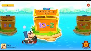 Trải nghiệm học Monkey Math Unit (Bài): Subtraction up to 10 P1 Video hướng dẫn bài học