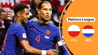 Tik. Tak. Tok. Raak! | Samenvatting Polen - Nederland | Nations League