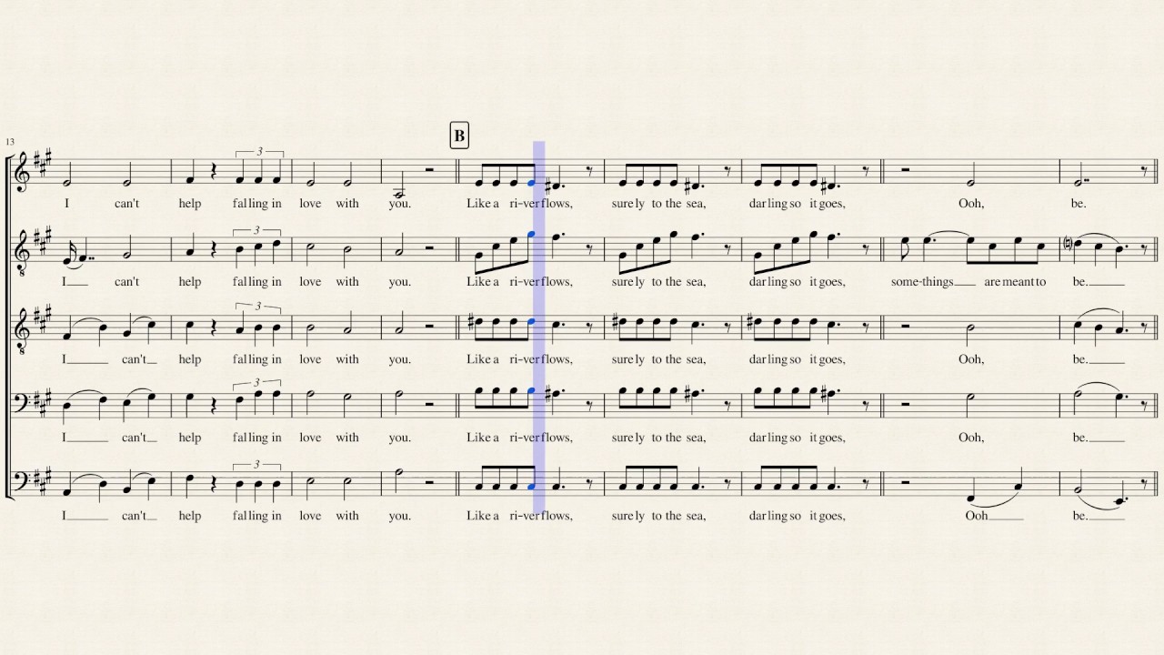 Fresh Music Sheet Collection Can T Help Falling In Love Pentatonix Sheet Music Fresh Music Sheet Collection Can T Help Falling In Love Pentatonix Sheet Music