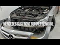 How to remove Front Bumper Mercedes CLS 2015 / bumper removal