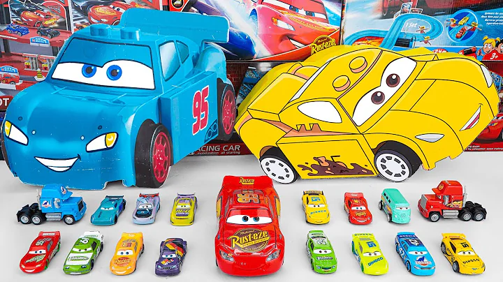 Disney Pixar Cars Unboxing Review | Lightning Mcqueen, Tow Mater, Doc Hudson, Sally Carrera, Cruz