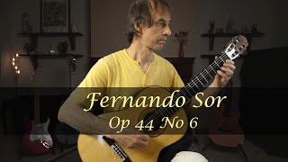 Fernando Sor: Op 44 No 6