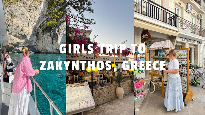 Zakynthos vlog⎢girls trip, exploring zante, boat trip & spotting sea turtles