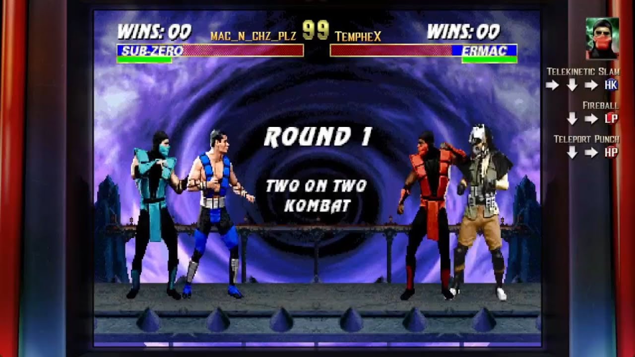 MK Legacy Kollection Tutorial: How to play 2v2 in Lobbies FT. Mac_N_Chz