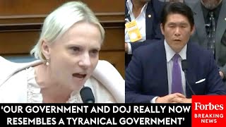 FIERY: Victoria Spartz Confronts Robert Hur About 'Double Standard' In Biden And Trump Probes