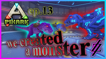 Mech Rex boss fight: Pixark ep13