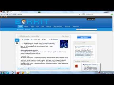 Bukkit #1 - Stawianie Serwera Na Domowym Sprzęcie