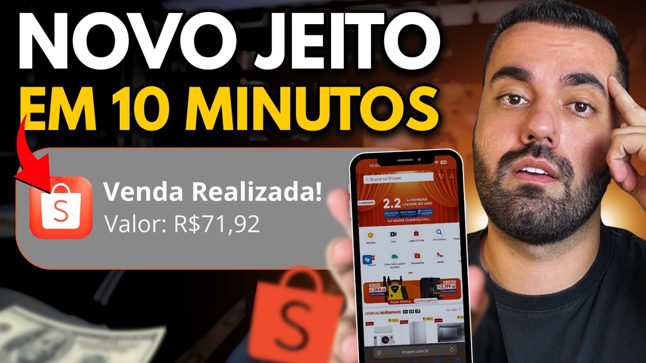 SHOPEE: Tutorial Completo para Ganhar Dinheiro na Shopee (COMO VENDER ...