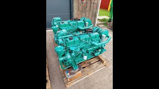 Volvo Penta (2) D41A with transom and bobtail AQD41a