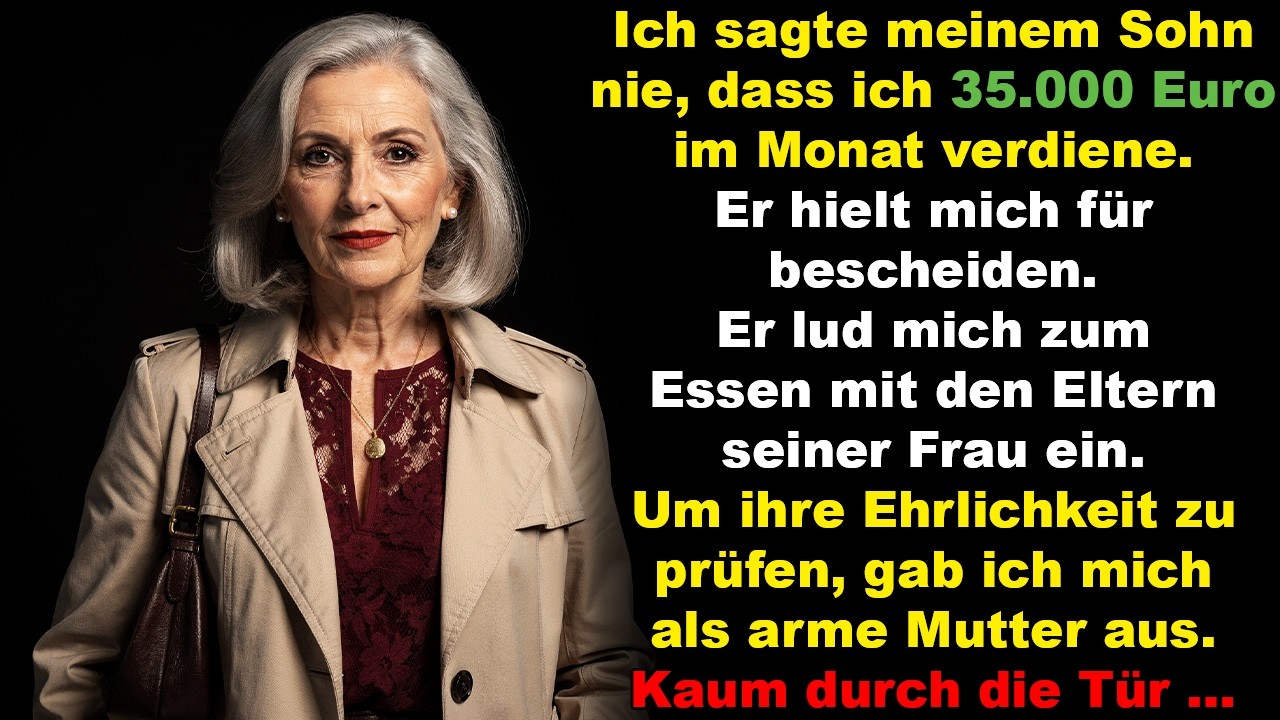 Ich spielte eine arme Mutter, um ihre Familie zu treffen – und entdeckte die Wahrheit.