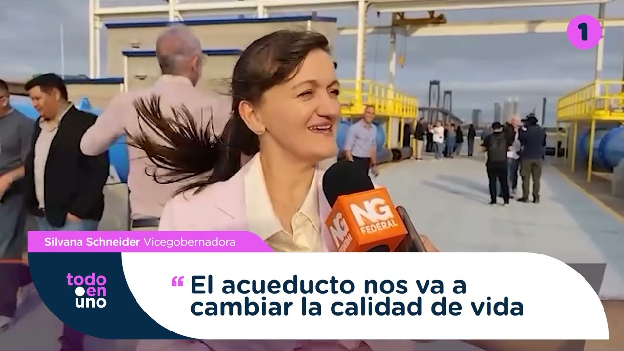 El Gobierno provincial avanza con la finalización del Segundo Acueducto del Interior