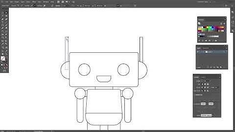 Create a Robot in Illustrator