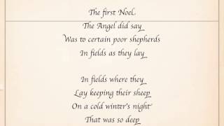 The First Noel Tenor